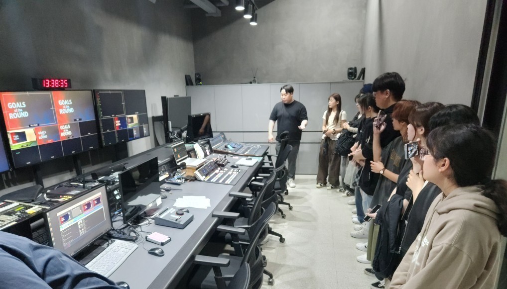 미디어광고콘텐츠학과,  미디어 콘텐츠 현장 체험 행사 진행